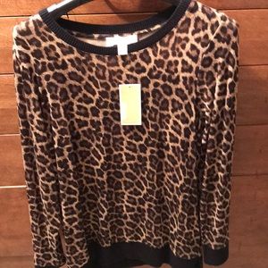 Michael Kors Leopard Sweater